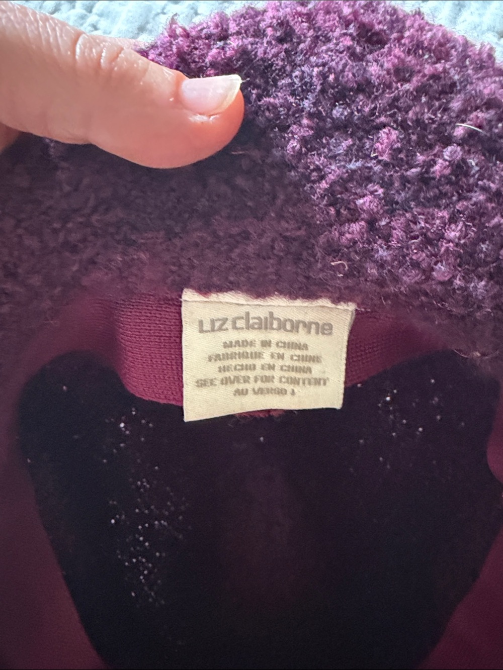 Vintage Wool burgundy/plum Cloche Bowling Hat - Picture 3 of 5